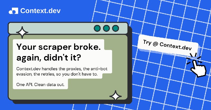 Context.dev: Web Scraping & Crawl API for AI Agents