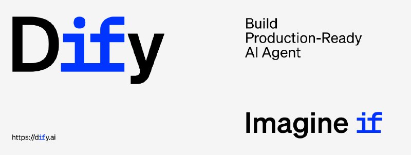 GitHub - langgenius/dify: Build Agentic workflows, RAG pipelines, with rich AI model and tool support on one collaborative workspace.…