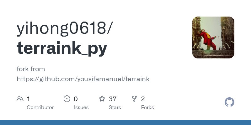 GitHub - yihong0618/terraink_py: fork from https://github.com/yousifamanuel/terraink