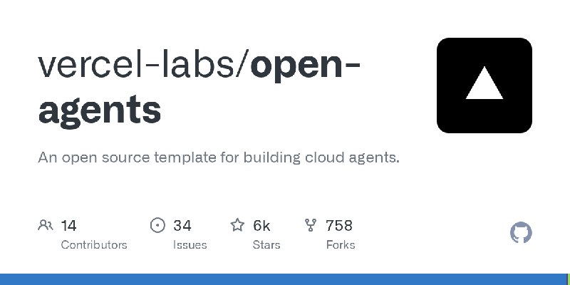 GitHub - vercel-labs/open-agents: An open source template for building cloud agents.