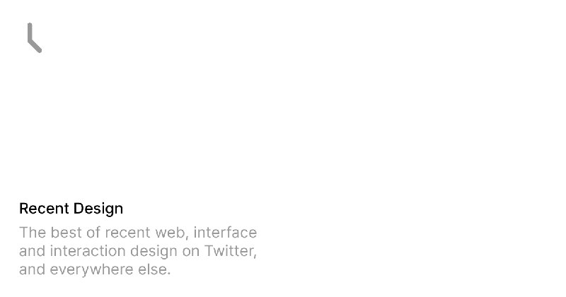 Recent — Design Inspiration