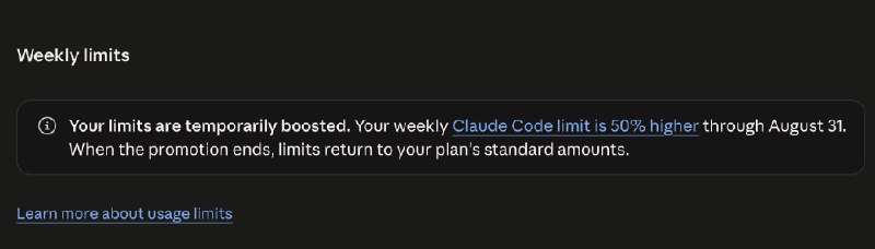 Claude 的 50% 额外 token 的活动延期到月底了