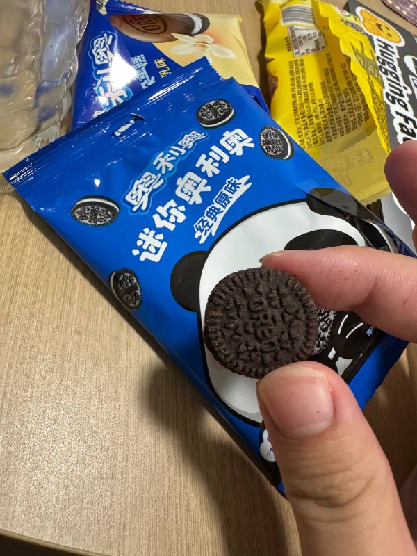 没吃过这么小奥利奥