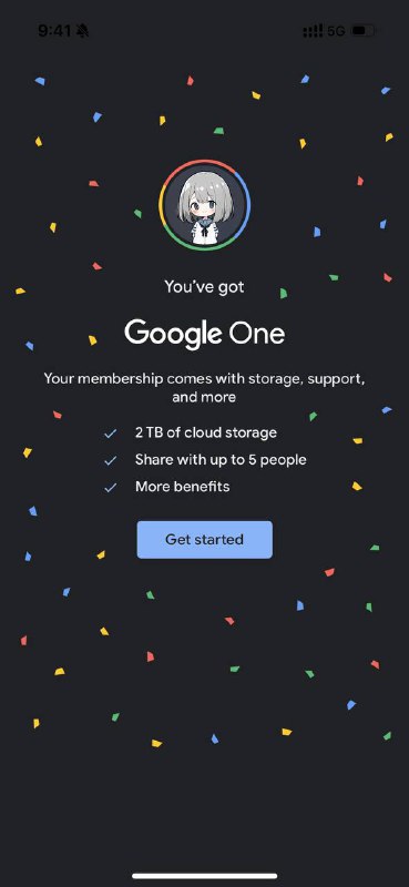 599TRY Google One续上了有要拼车找我，自备土区账号