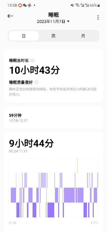 最近不是睡眠不足就是睡眠过剩