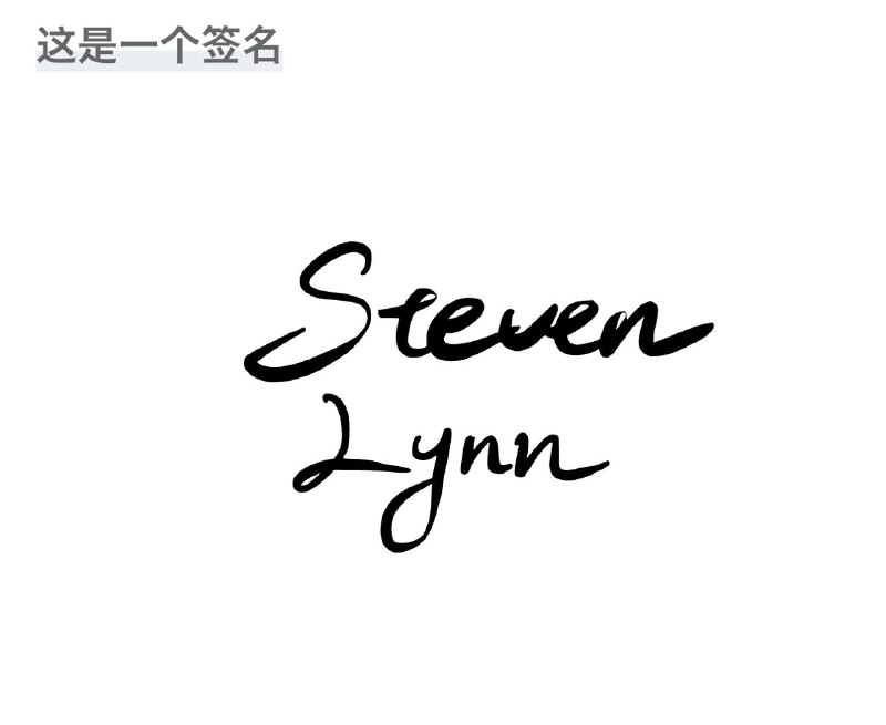 之前在博客的about页加上了签名（psd格式转为svg向量格式）