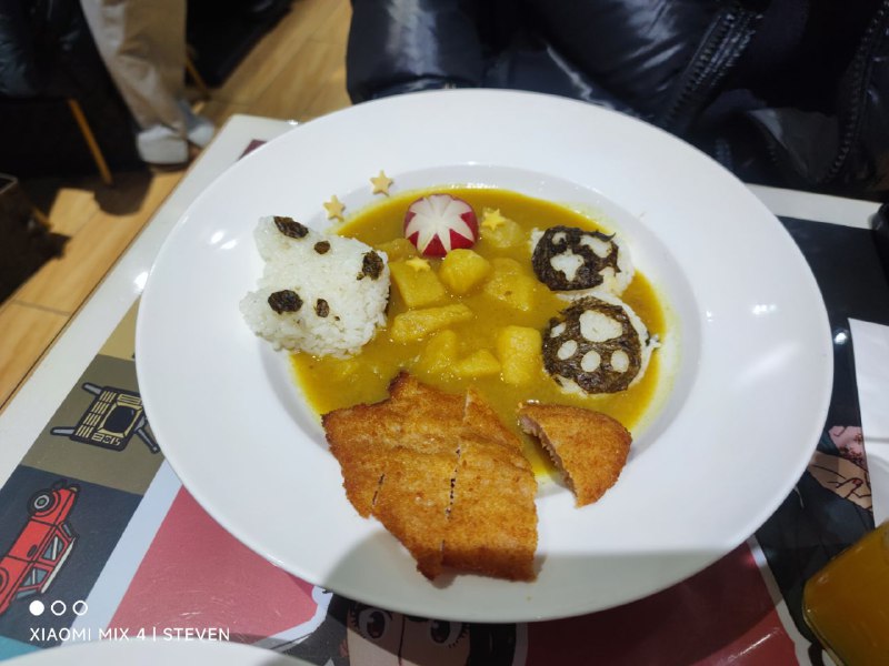 #吃Spy Family的联名餐厅¥110（我自己这份）#吃Spy Family的联名餐厅¥110（我自己这份）