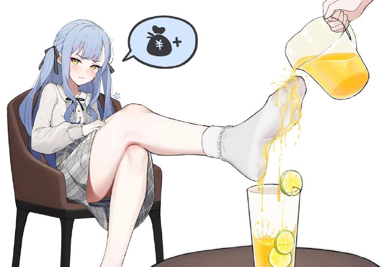 这下不得不喝了