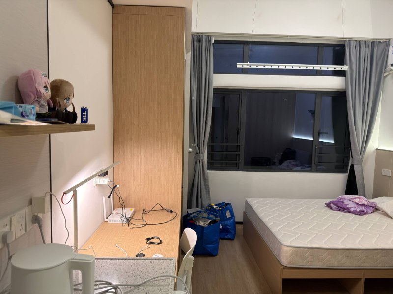 入住了加了1k预算通勤时间压缩到10min，算是分钟级通勤了之前住老破小，没苦硬吃了属于是