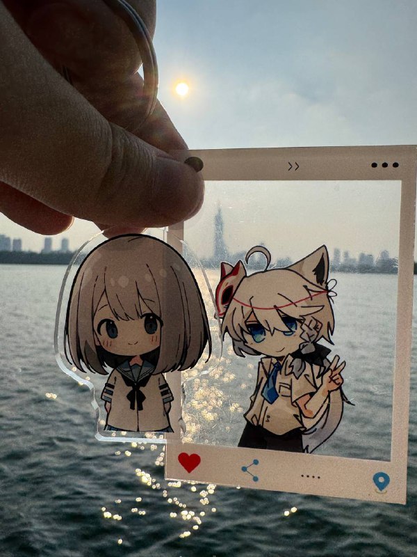 和小澪在玄武湖