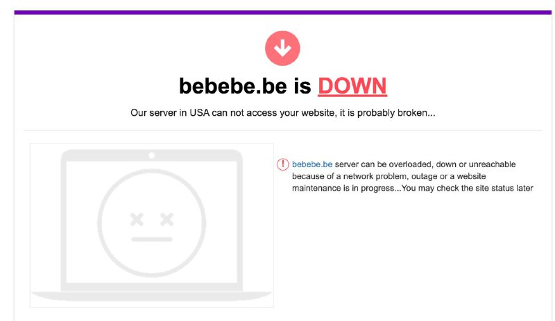 【悲报】 bebebe.be 于今日停止解析
