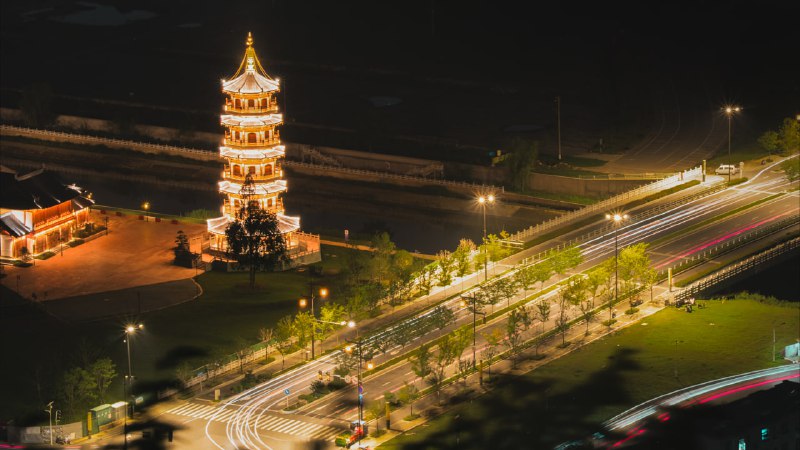 #光与影特殊的光线拍出来了一点小人国的效果