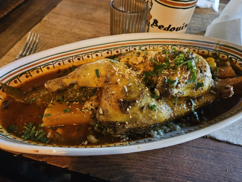 北非菜£19.9量很大，感觉晚上都不用吃了北非菜£19.9量很大，感觉晚上都不用吃了