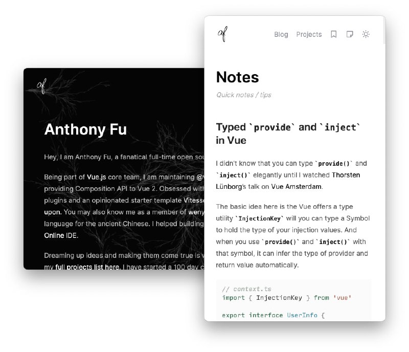 #tools #前端broz：antfu 出品，一款简洁、无边框的屏幕截图浏览器，`npx broz antfu.me` 即可使用