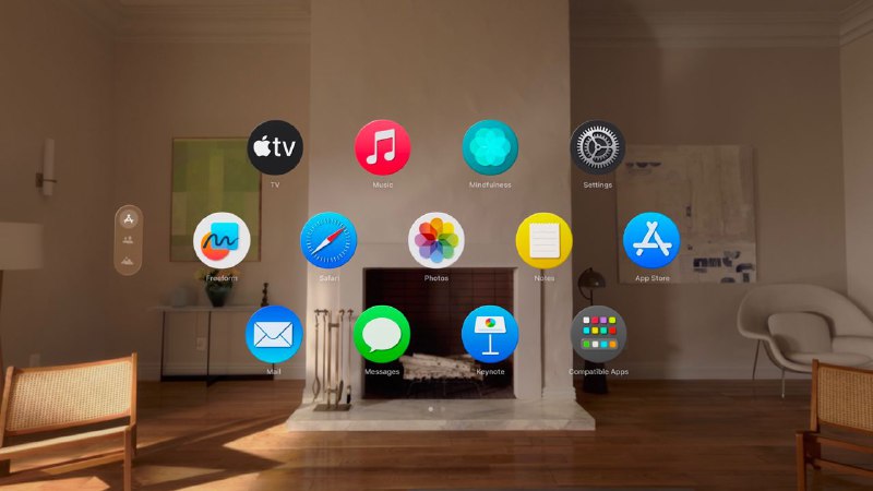 #APPLE #News🍎 WWDC 2023 看点一览（三）👓 Apple Vision Pro空间计算时代到来，打造深度个人体验- 只用眼睛、双手和语音即可控制- 可轻松放大、缩小 App 窗口大小，可随意拖动
